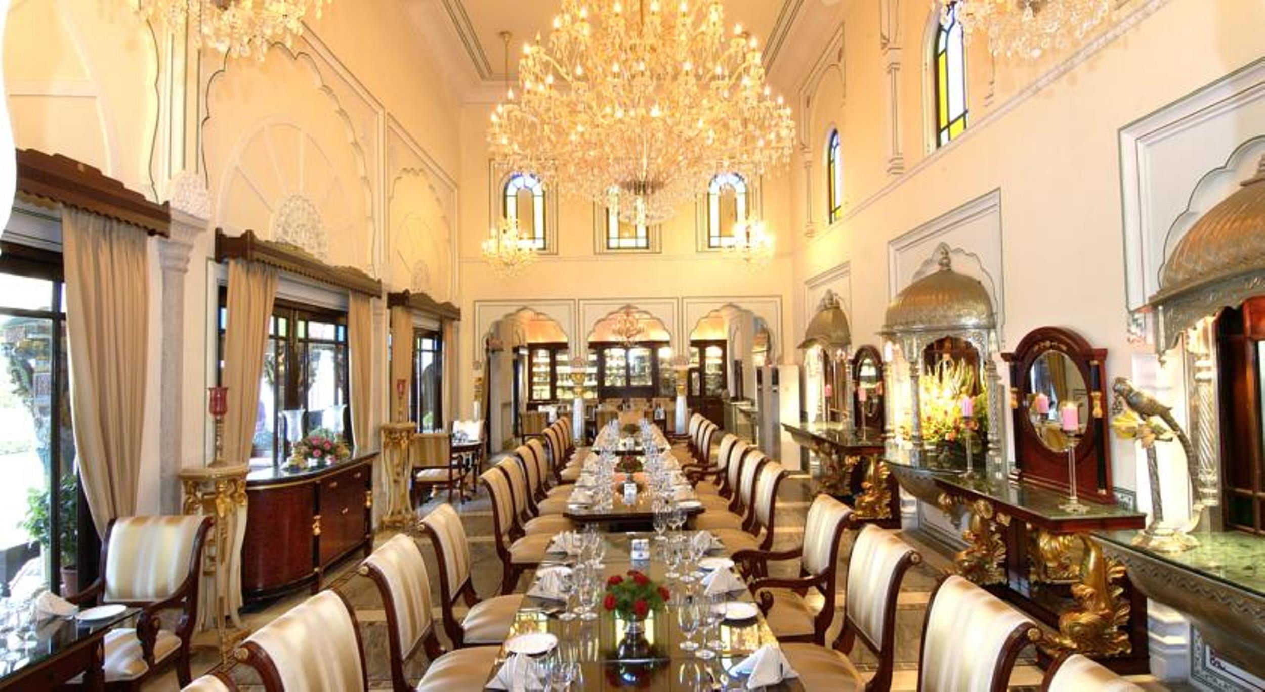 The Raj Palace Džajpur Restaurace fotografie